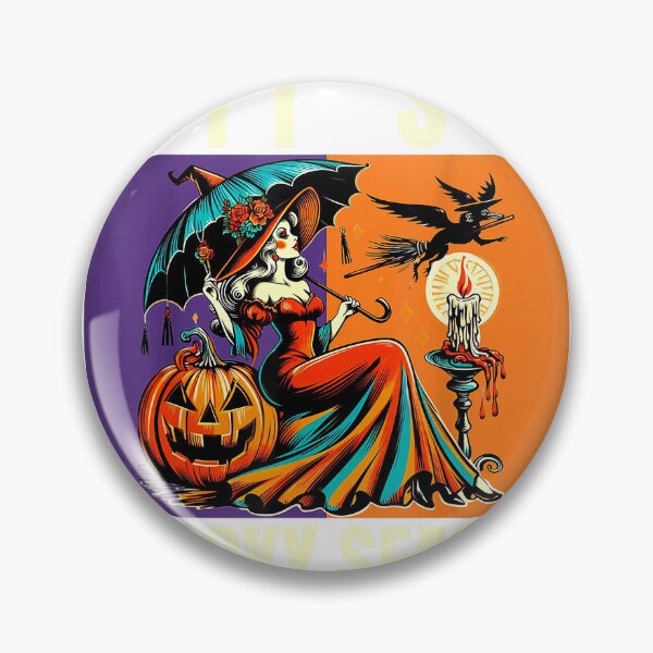 Artikelvorschau, Es ist Gruselzeit – Hexen-Kürbis-Halloween-T-Shirt entworfen und verkauft von VendaVirtualVip.