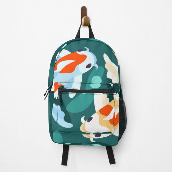 Item preview, Twin Koi Fish Yin Yang - Japanese Flat Vector Art Print designed and sold by Billy Morfo™.