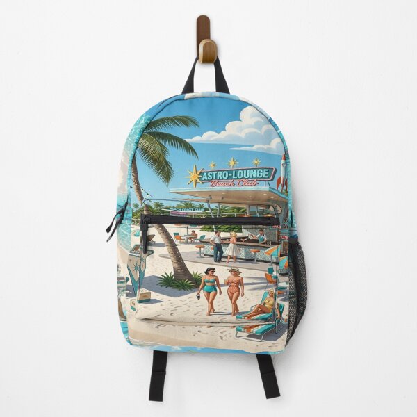 Item preview, A Retro 1950s Luxury Beachfront Resort Scene designed and sold by Solomon-Ent-144.
