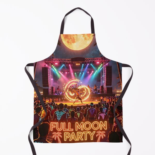 Item preview, Full Moon Party – Koh Phangan Thailand | Neon Tropical Beach Festival designed and sold by Spirit of Siam.