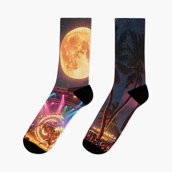 Item preview, Full Moon Party – Koh Phangan Thailand | Neon Tropical Beach Festival designed and sold by Spirit of Siam.