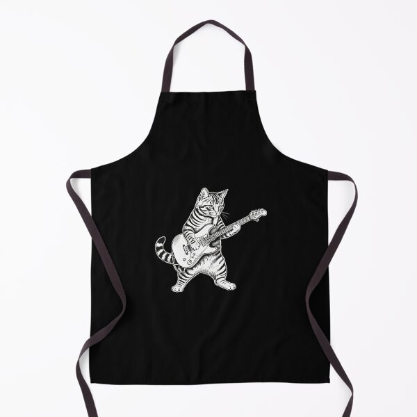 Item preview, Cat Playing Electric Guitar Musician Rock And Roll Lover designed and sold by PopStars1993.
