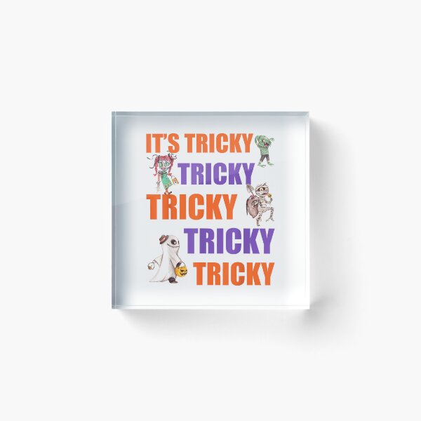 Item preview, It's Tricky Halloween Trick or Treat Happy Spooky Season T-Shirt designed and sold by Fester's Designs.