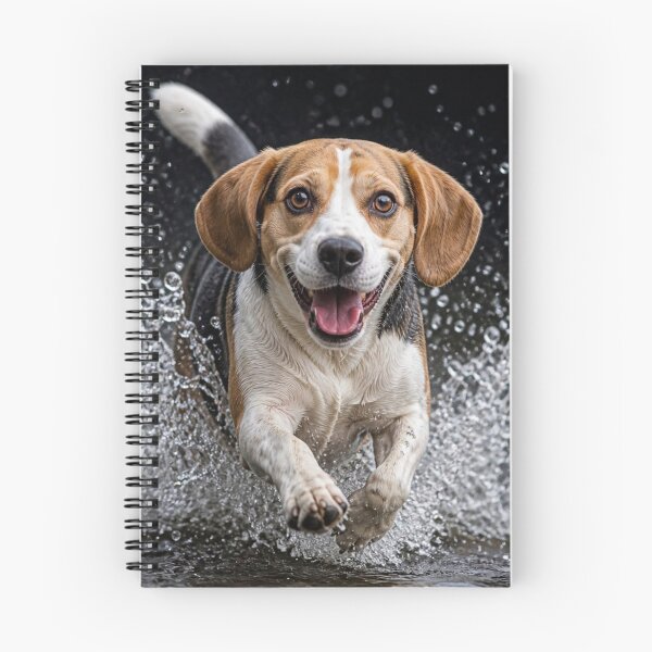 Item preview, Smiling Beagle Splashing in Water designed and sold by Wags & Tails.