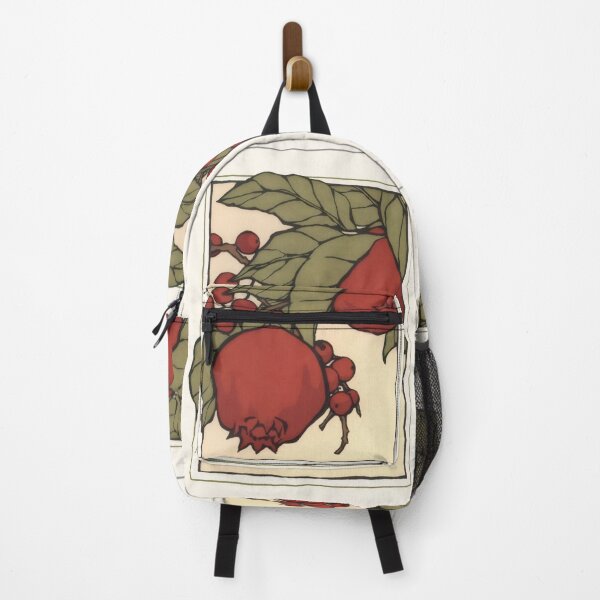 Item preview, Vintage Pomegranate Branch - Art Nouveau Botanical Print designed and sold by Billy Morfo™.