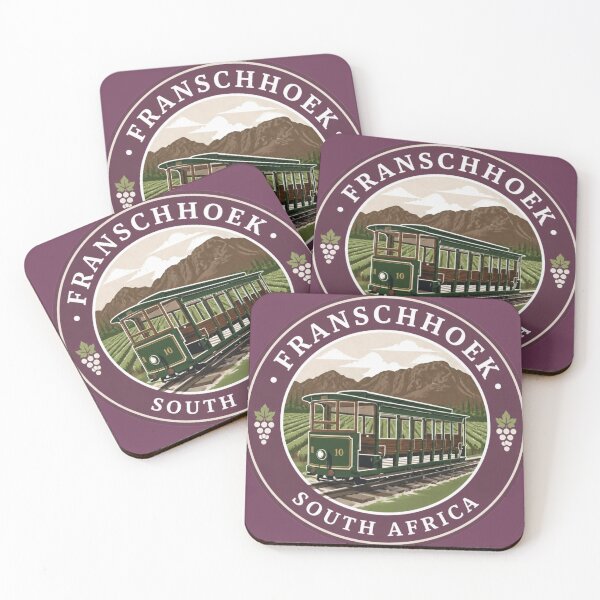 Item preview, Franschhoek  Country Badge South Africa designed and sold by The Digital Compass.