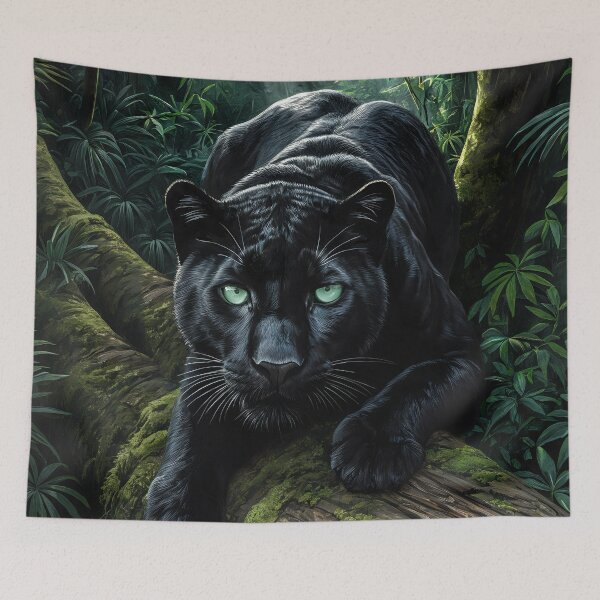 Item preview, A QUIET TENSION | Black Panther designed and sold by TAMAJAD.