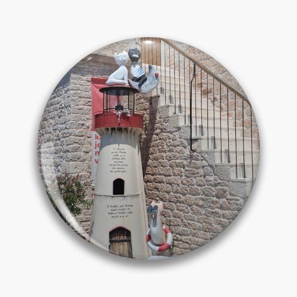 Item preview, Lighthouse & Cats, Zlarin, Croatia designed and sold by wiggyofipswich.