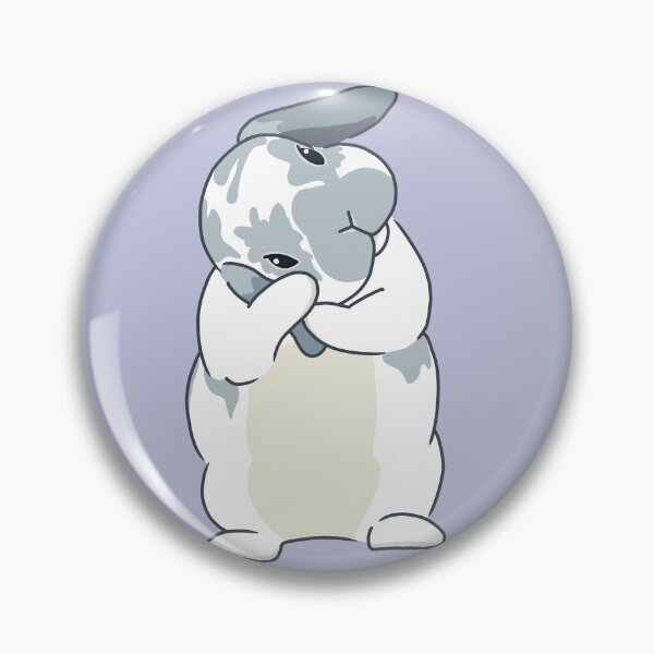 Item preview, Washing Face Holland Lop Bunny Broken Grey designed and sold by tayaan.