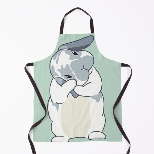 Item preview, Washing Face Holland Lop Bunny Broken Grey designed and sold by tayaan.