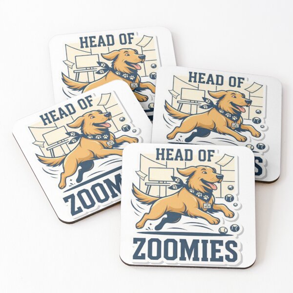 Item preview, Head Of Zoomie – Funny Golden Retriever designed and sold by ClaussShop.