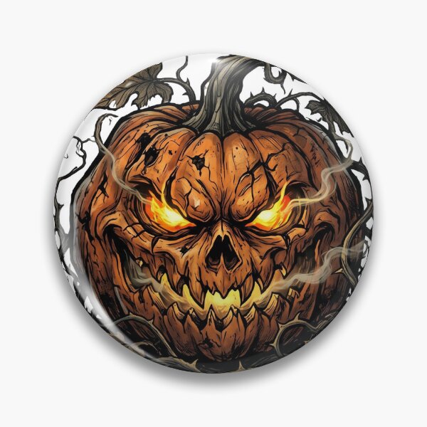 Item preview, The Cursed Pumpkin – Dark Halloween Gothic Pumpkin designed and sold by Anjaniputra.