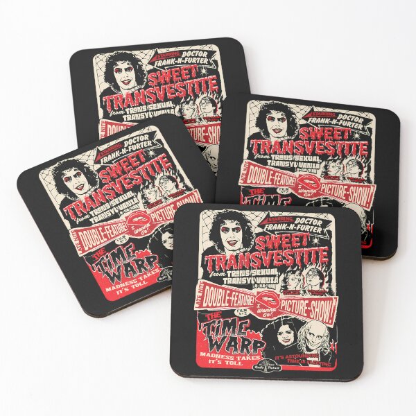 Item preview, Rocky Horror Double Feature Picture Show, Dr. Frank-N-Furter - Frank N Furter Red Lips, RIP Tim Curry Memorial, 1946 2026 Tim Curry Tribute designed and sold by MaryBecky.
