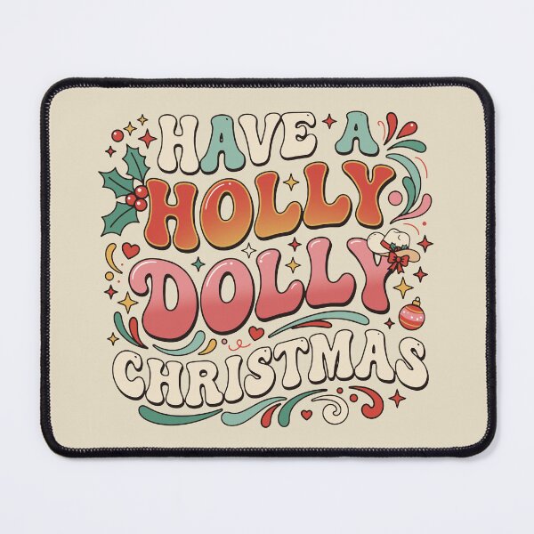 Item preview, Have A Holly Dolly Christmas. designed and sold by EunsooLee.