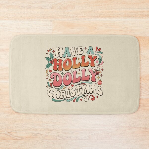Item preview, Have A Holly Dolly Christmas. designed and sold by EunsooLee.