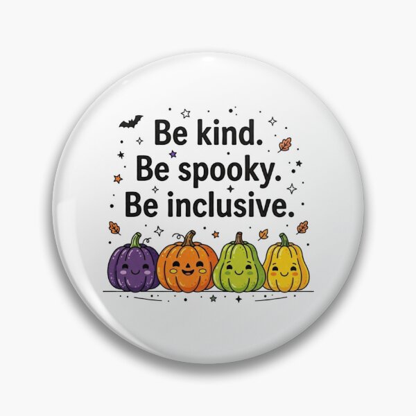 Item preview, Be Kind Be Spooky Be Inclusive Halloween Disability Awareness designed and sold by Comfy Creations.