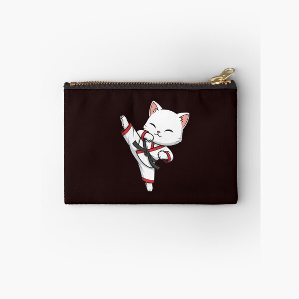 Item preview, Martial Arts Cat Black Belt Karate Kick designed and sold by PopStars1993.