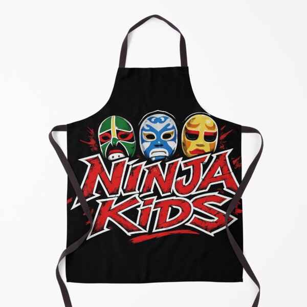 Item preview, The classic Ninja Kids set with its iconic masks designed and sold by killem667.