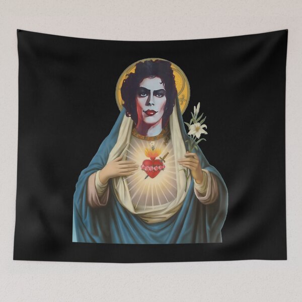 Item preview, Saint Frank N. Furter - Frank N Furter Red Lips, RIP Tim Curry Memorial, 1946 2026 Tim Curry Tribute designed and sold by MaryBecky.