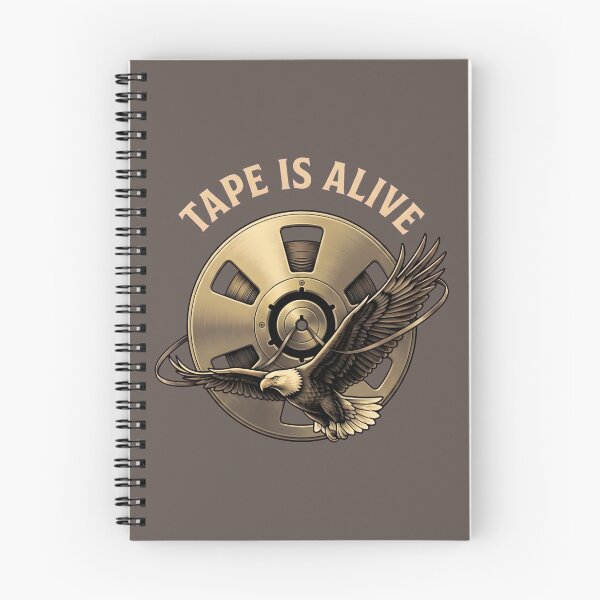 Item preview, Tape Reel Eagle Graphic - Audiophile Retro Music Lover designed and sold by SplashTastic.