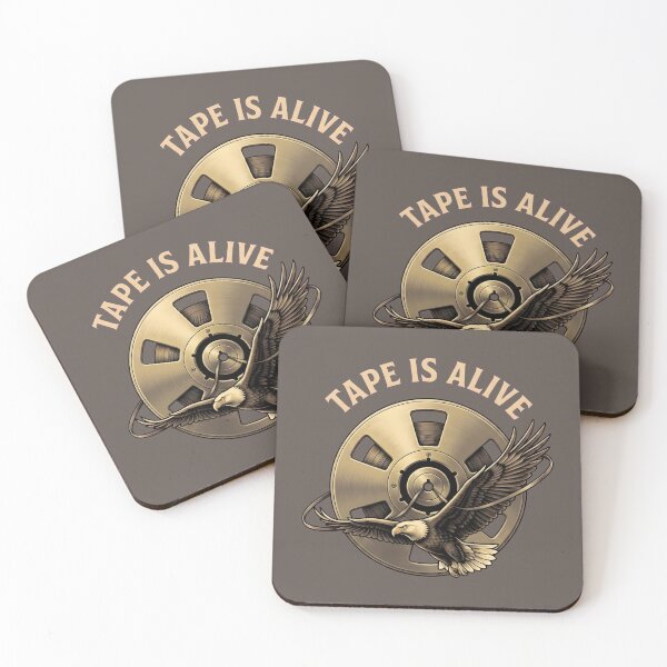 Item preview, Tape Reel Eagle Graphic - Audiophile Retro Music Lover designed and sold by SplashTastic.