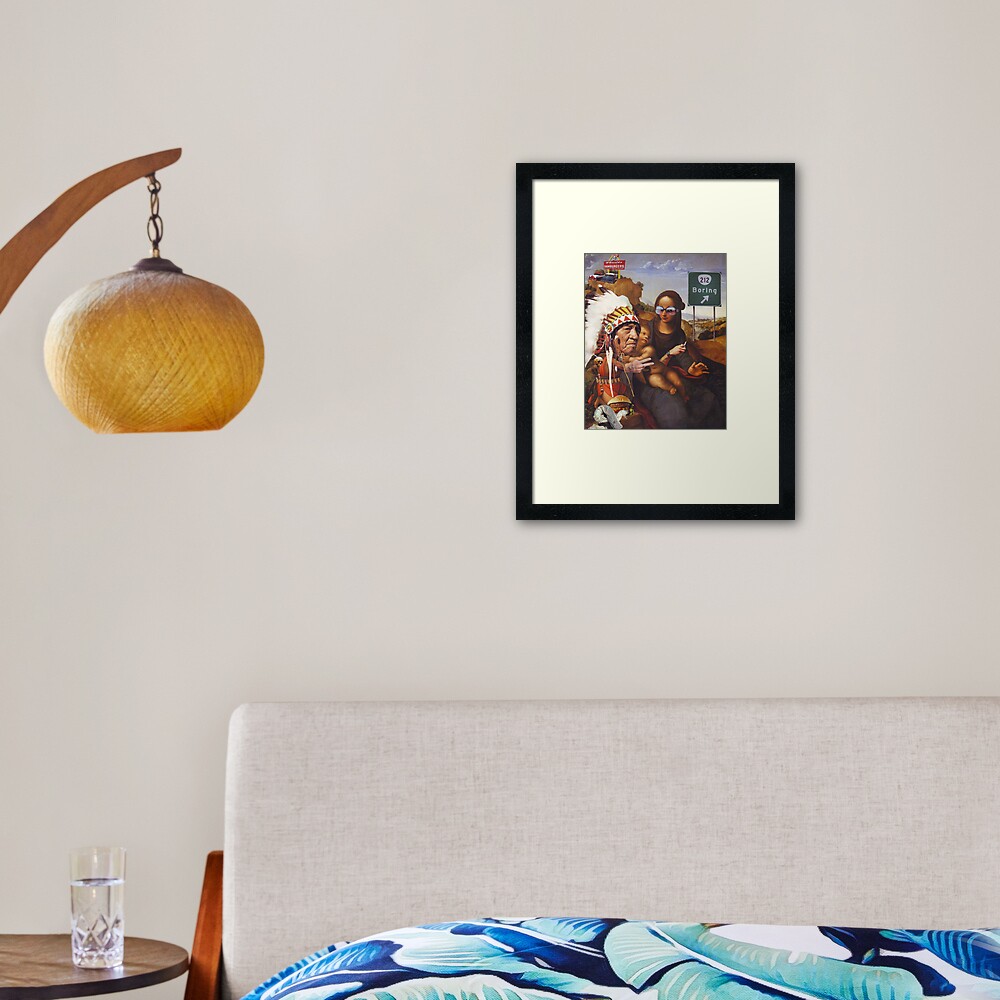 Item preview, Framed Art Print designed and sold by atomikboy.