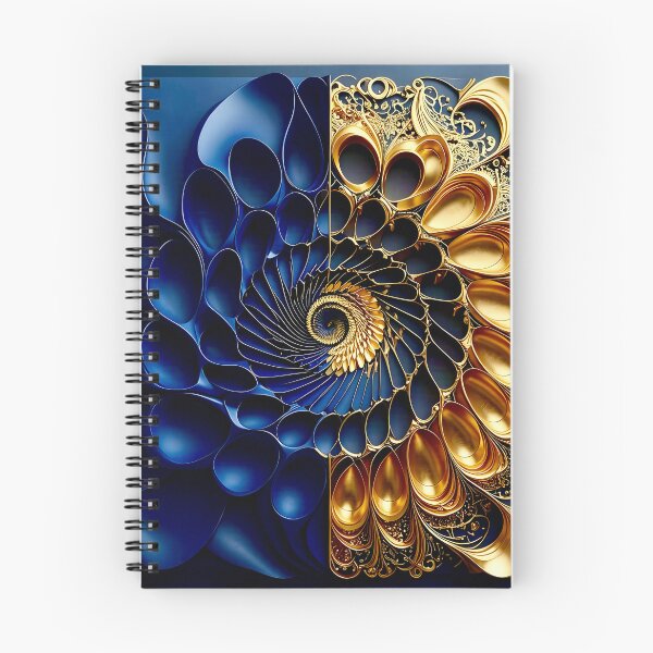 Item preview, Intricate Duality of Royal Navy Velvet and Gold Filigree designed and sold by Vicky Brago-Mitchell®.