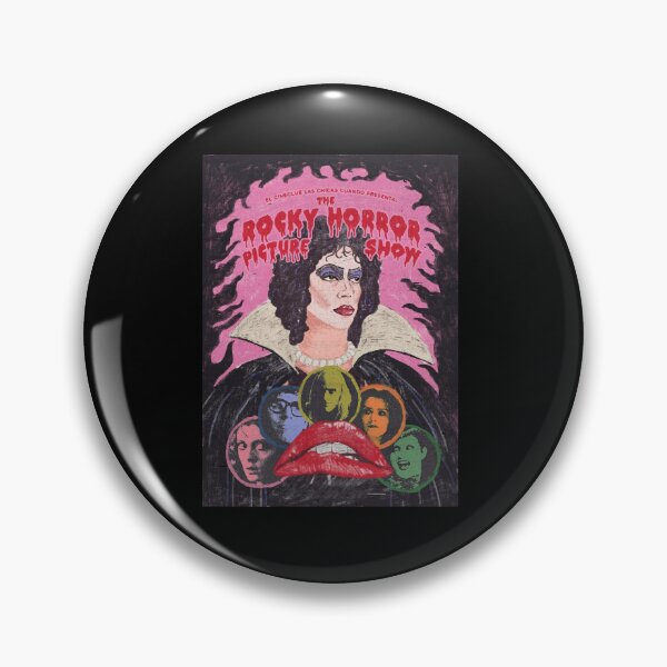 Item preview, The Rocky Horror Picture Show - Frank N Furter Red Lips, RIP Tim Curry Memorial, 1946 2026 Tim Curry Tribute designed and sold by MaryBecky.