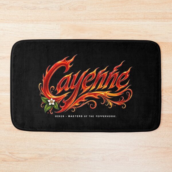 Item preview, Cayenne: Pepper & Scoville Heat Units designed and sold by Jessie Slamwhorella.