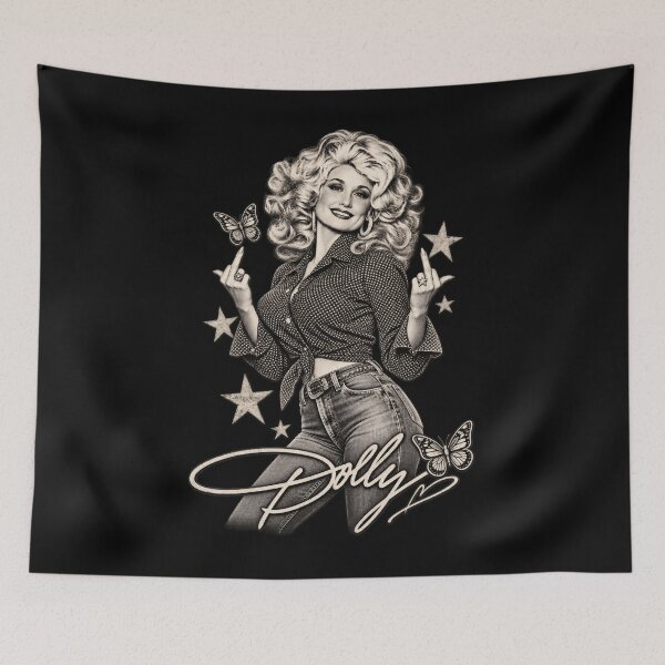 Item preview, Dolly Parton Classic Country Music Icon designed and sold by Felipe16A.
