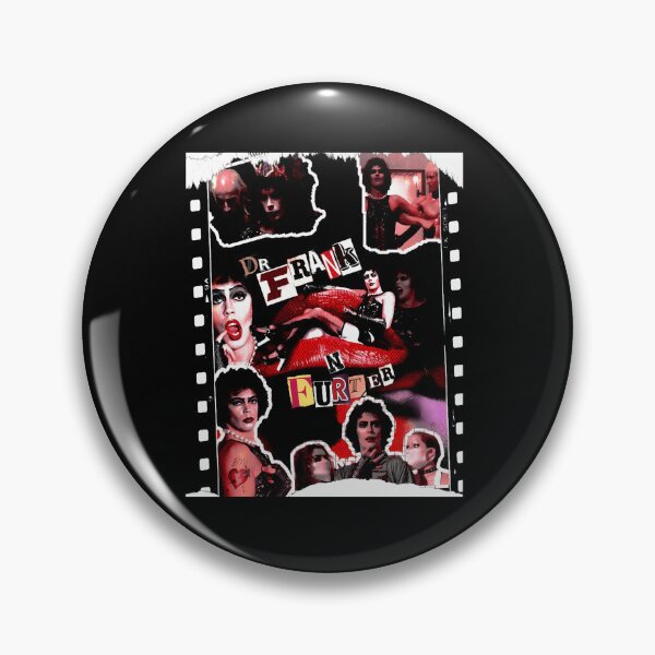 Item preview, The Rocky Horror Picture Show, Frank N Furter Red Lips, RIP Tim Curry Memorial, 1946 2026 Tim Curry Tribute designed and sold by MaryBecky.