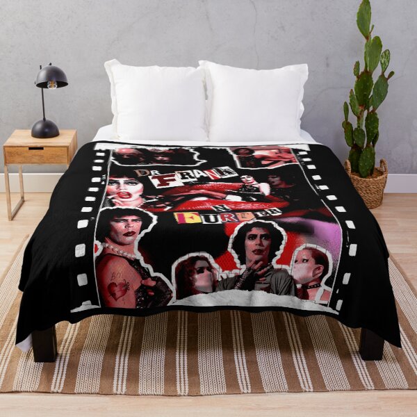 Item preview, The Rocky Horror Picture Show, Frank N Furter Red Lips, RIP Tim Curry Memorial, 1946 2026 Tim Curry Tribute designed and sold by MaryBecky.
