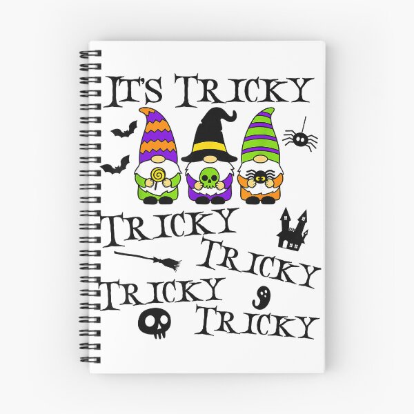 Item preview, It's Tricky Halloween Gnomes Trick or Treat Spooky Season T-Shirt designed and sold by Alan Cruz.
