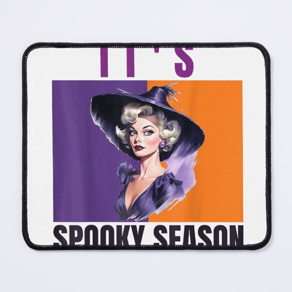 Item preview, It's Spooky Season Retro Witch T-Shirt designed and sold by BlaqboyDesigns.