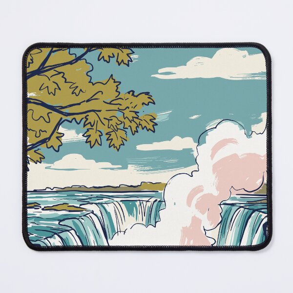 Item preview, Niagara Falls Vintage Retro Canada Travel designed and sold by RareDeerArt.