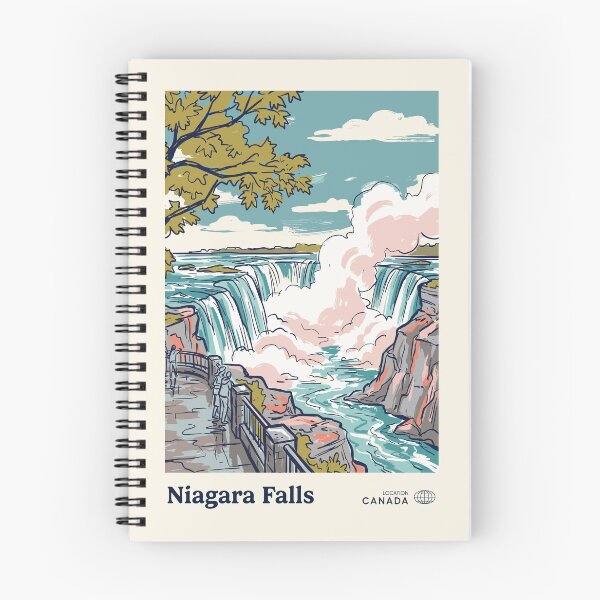 Item preview, Niagara Falls Vintage Retro Canada Travel designed and sold by RareDeerArt.