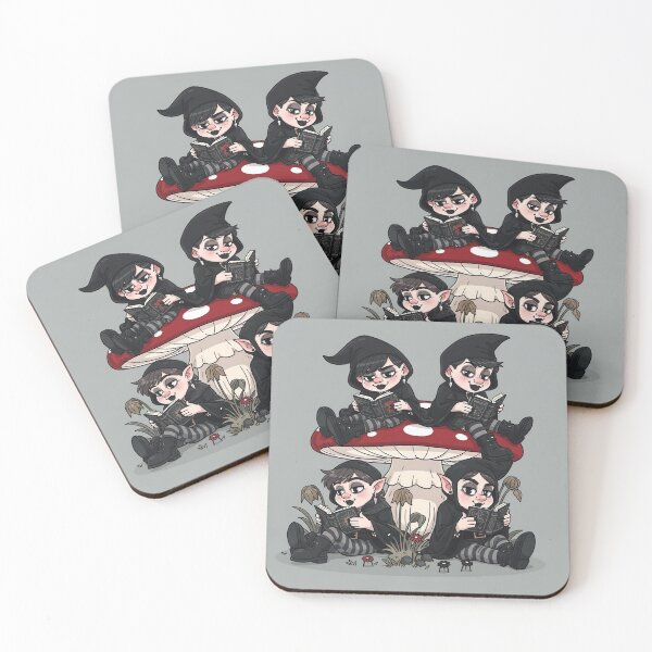 Item preview, Goth Garden Gnome Book Club Cartoon designed and sold by PictorialWhimsy.
