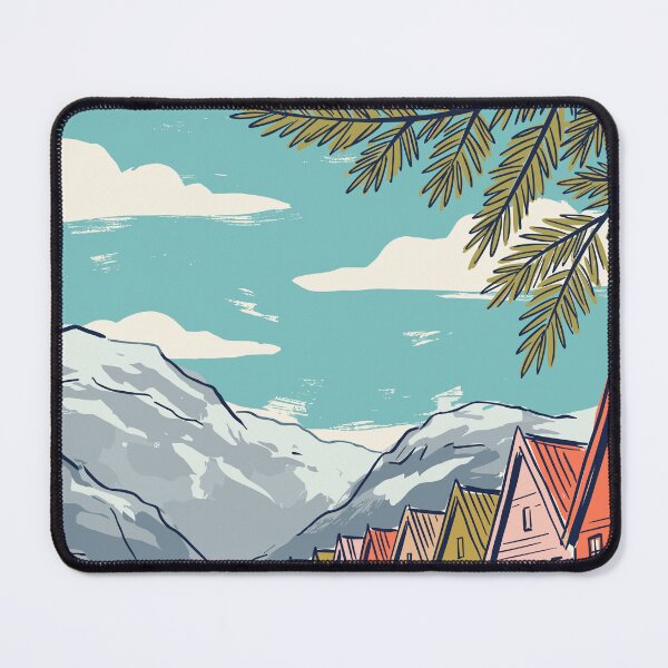 Item preview, Oslo Vintage Retro Norway Travel designed and sold by RareDeerArt.
