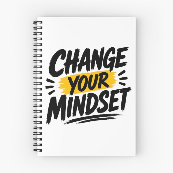 Item preview, Change Your Mindset – Motivational Mindset & Personal Growth Design designed and sold by Lovestickerco.