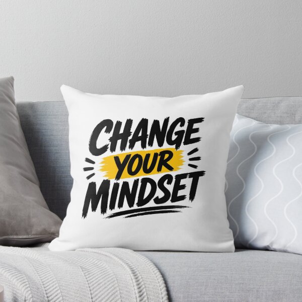 Item preview, Change Your Mindset – Motivational Mindset & Personal Growth Design designed and sold by Lovestickerco.