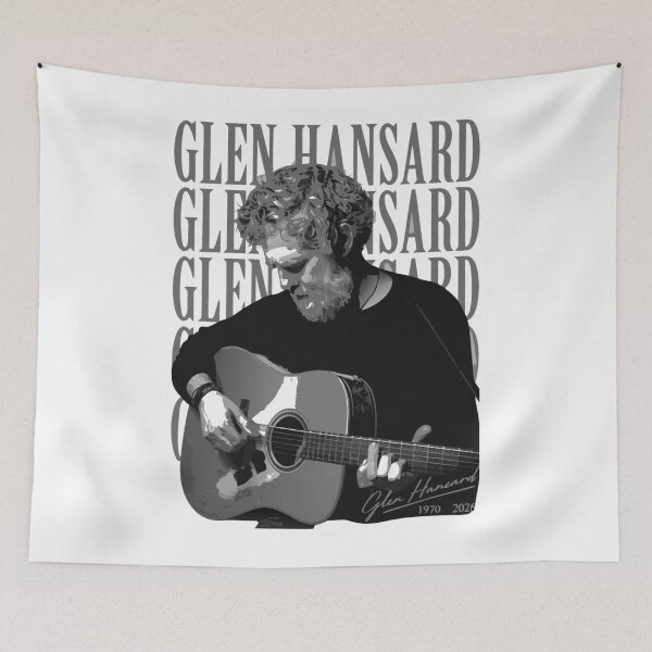Item preview, Glen Hansard Oil Painting designed and sold by WhimsySpore.