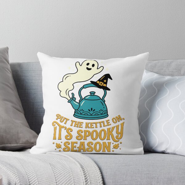 Item preview, Put The Kettle On Its Spooky Season Halloween Tea Lover Performance T-Shirt designed and sold by Fester's Designs.