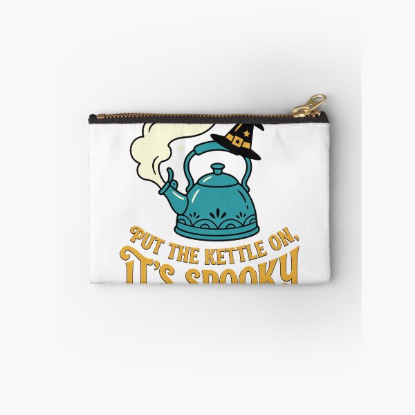 Item preview, Put The Kettle On Its Spooky Season Halloween Tea Lover Performance T-Shirt designed and sold by Fester's Designs.