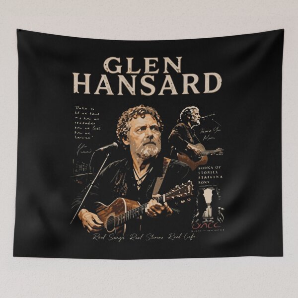 Item preview, Glen Hansard Oil Painting designed and sold by WhimsySpore.