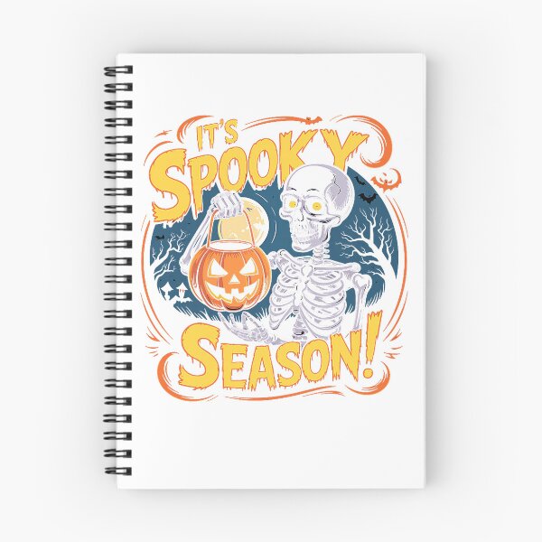 Item preview, It’s Spooky Season Skeleton Funny Halloween Pumpkin Premium Tri-Blend T-Shirt designed and sold by viinnzArt.