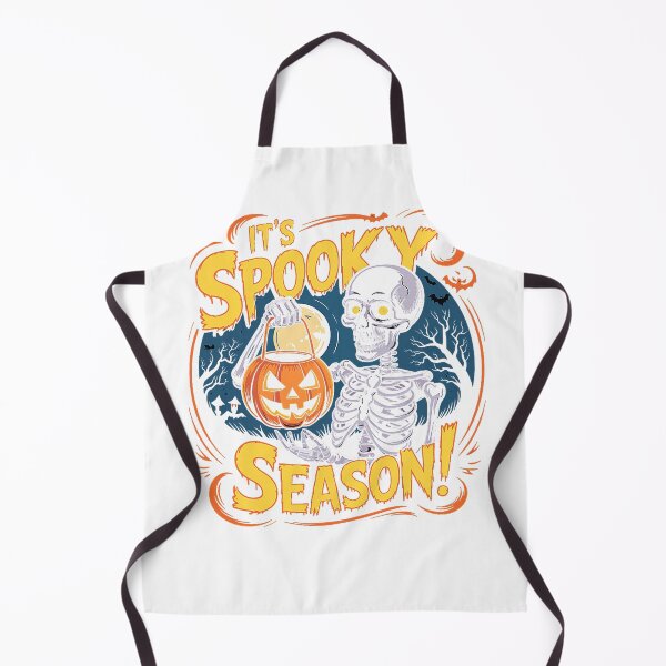 Item preview, It’s Spooky Season Skeleton Funny Halloween Pumpkin Premium Tri-Blend T-Shirt designed and sold by viinnzArt.