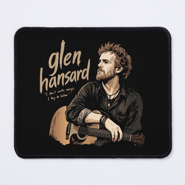 Item preview, Glen Hansard Oil Painting designed and sold by WhimsySpore.
