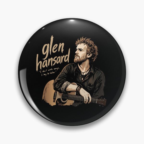 Item preview, Glen Hansard Oil Painting designed and sold by WhimsySpore.