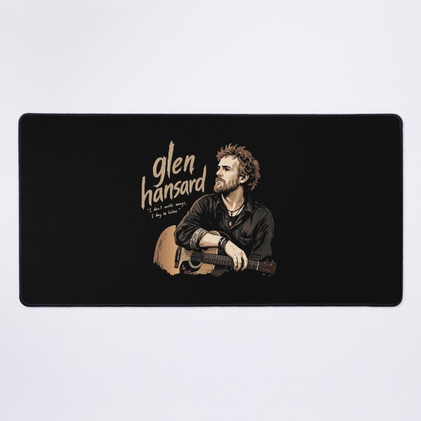 Item preview, Glen Hansard Oil Painting designed and sold by WhimsySpore.