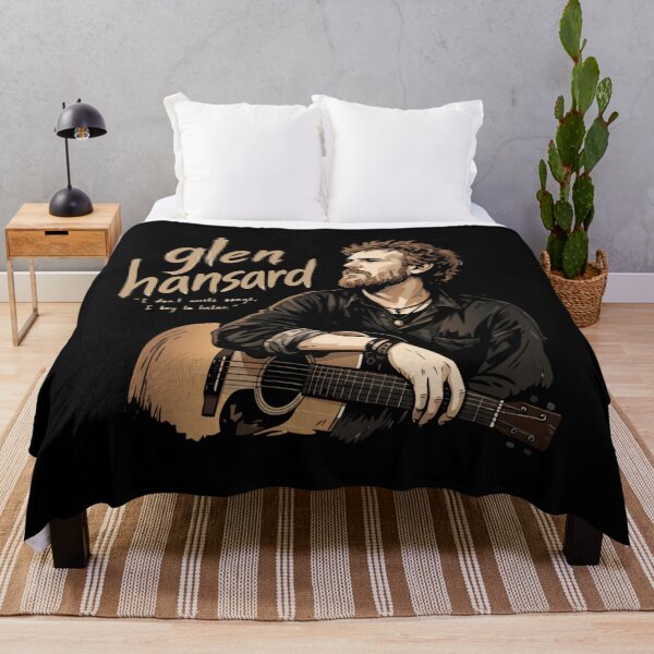 Item preview, Glen Hansard Oil Painting designed and sold by WhimsySpore.